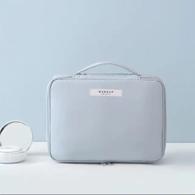 Neceser de Maquillaje de Gran Capacidad (Apertura Total)